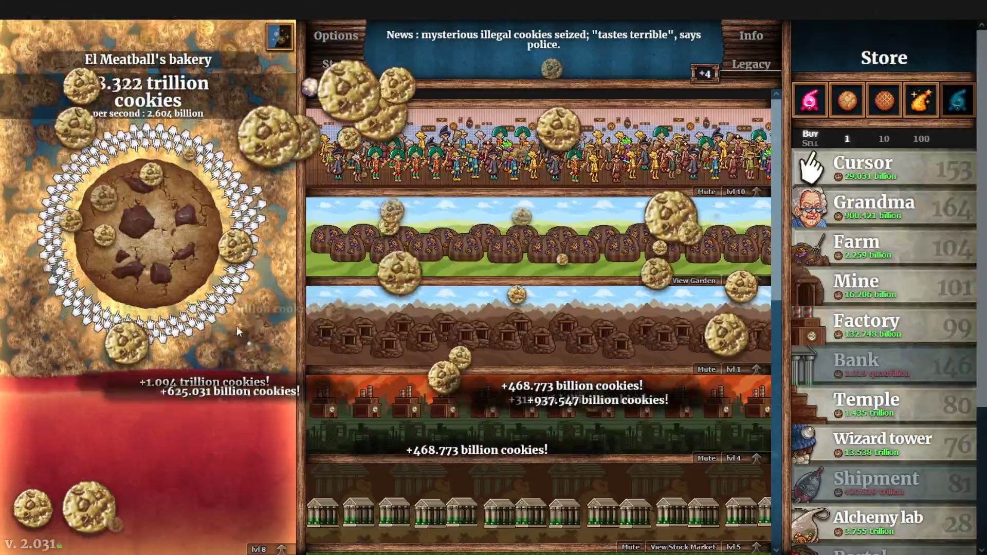 Cookie Clicker Screnshot 3